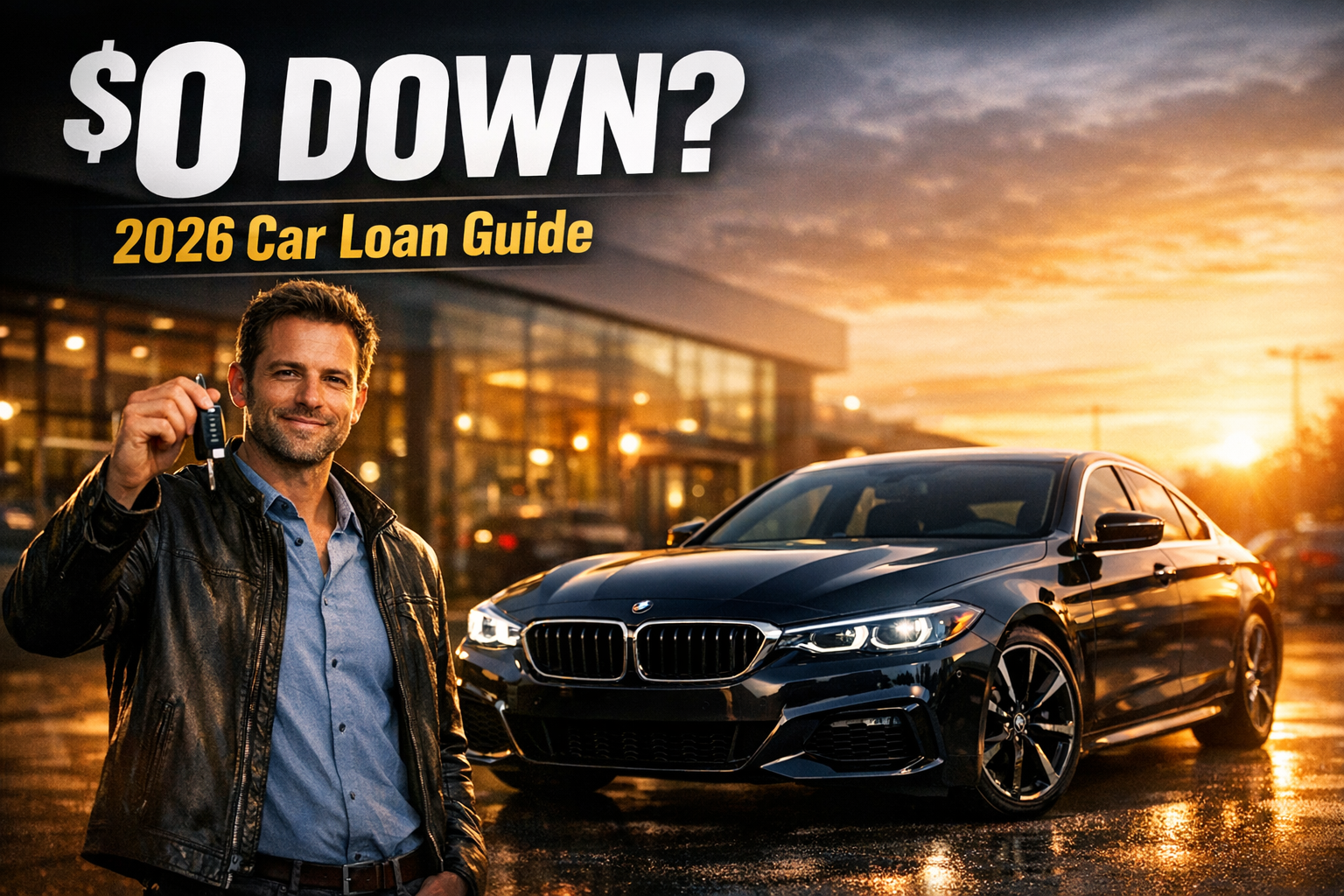 2026 Guide to $0 Down Car Loans: No Money Down Deals