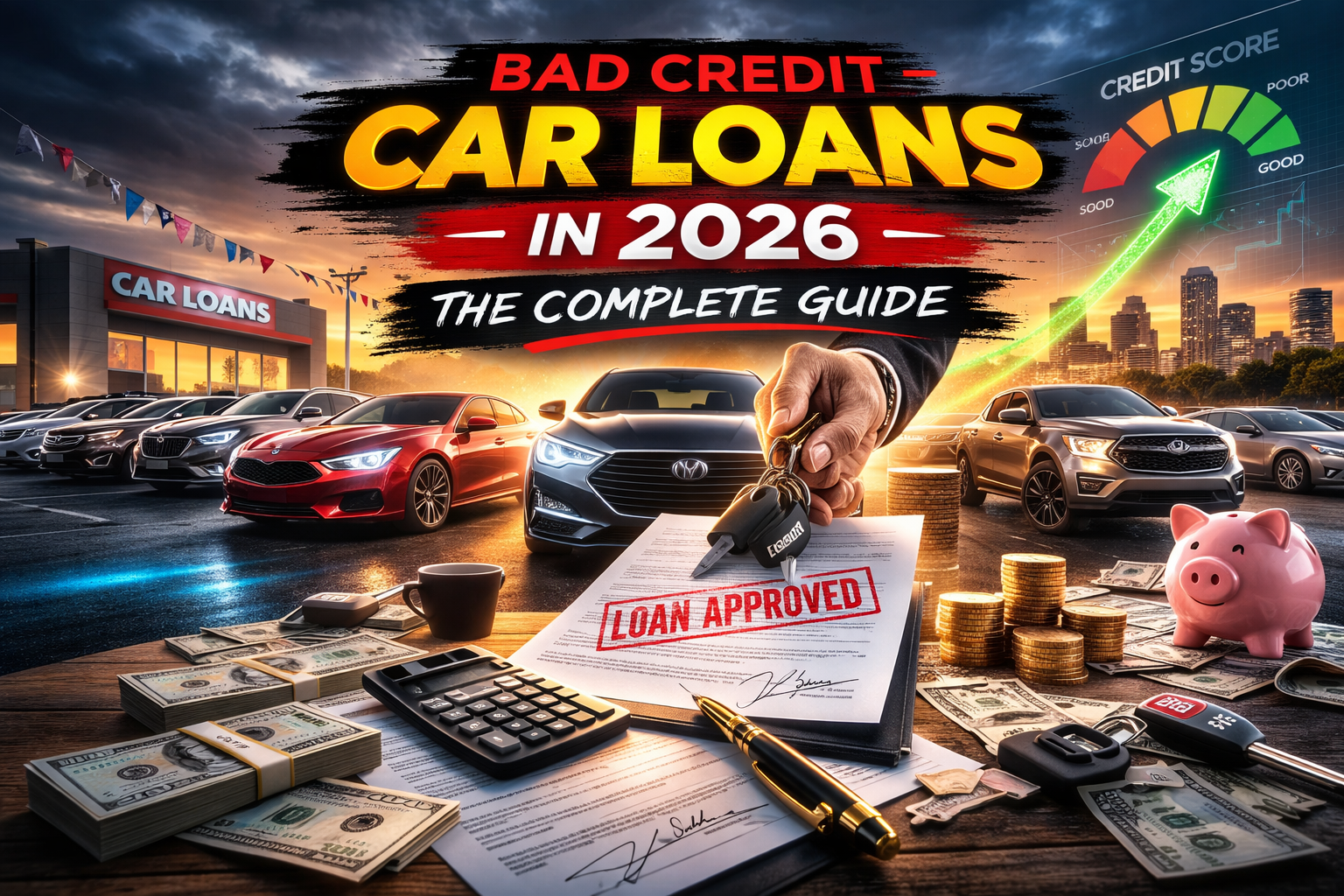 Bad Credit Car Loans in 2026: The Complete Guide