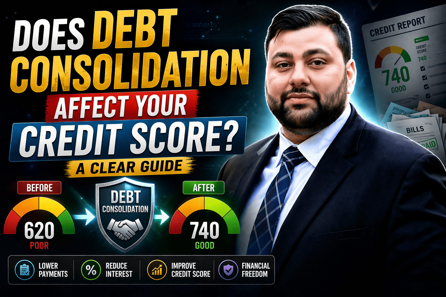 Does Debt Consolidation Affect Your Credit Score? A Clear Guide