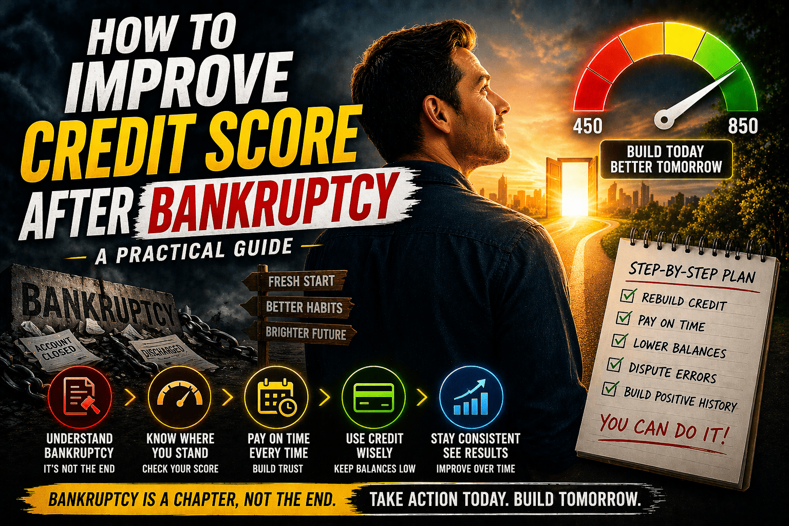 How to Improve Credit Score After Bankruptcy A Practical Guide