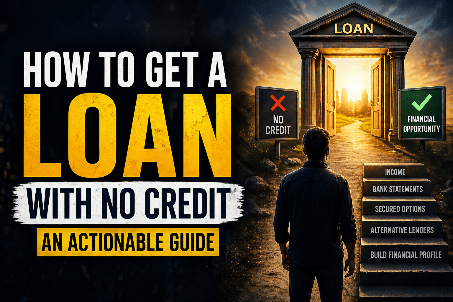 How to Get a Loan with No Credit an Actionable Guide