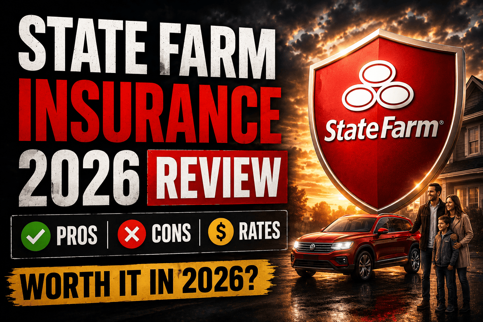 State Farm Insurance 2026 Review: Pros, Cons, Rates