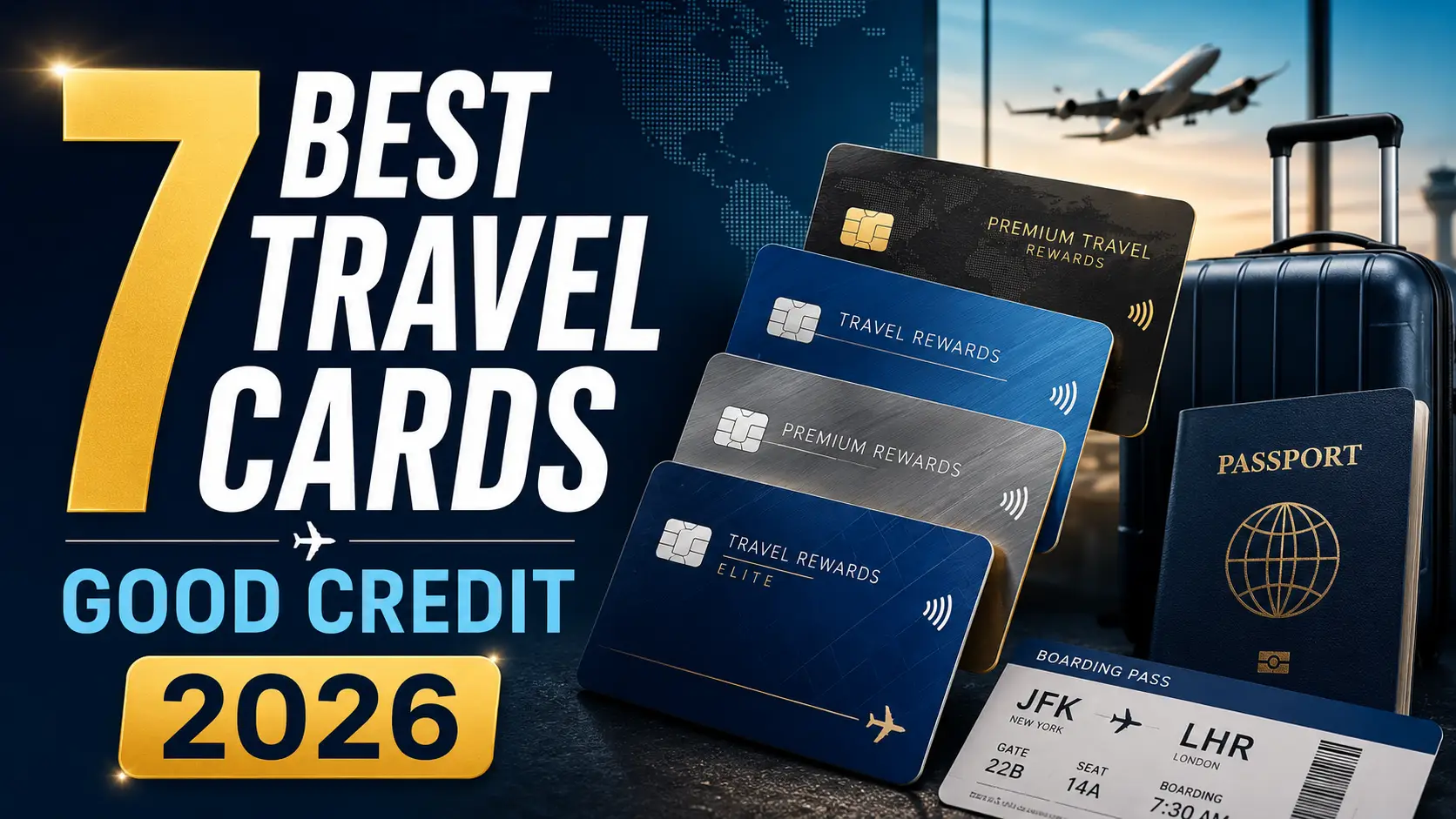 The 7 Best Travel Cards for Good Credit in 2026