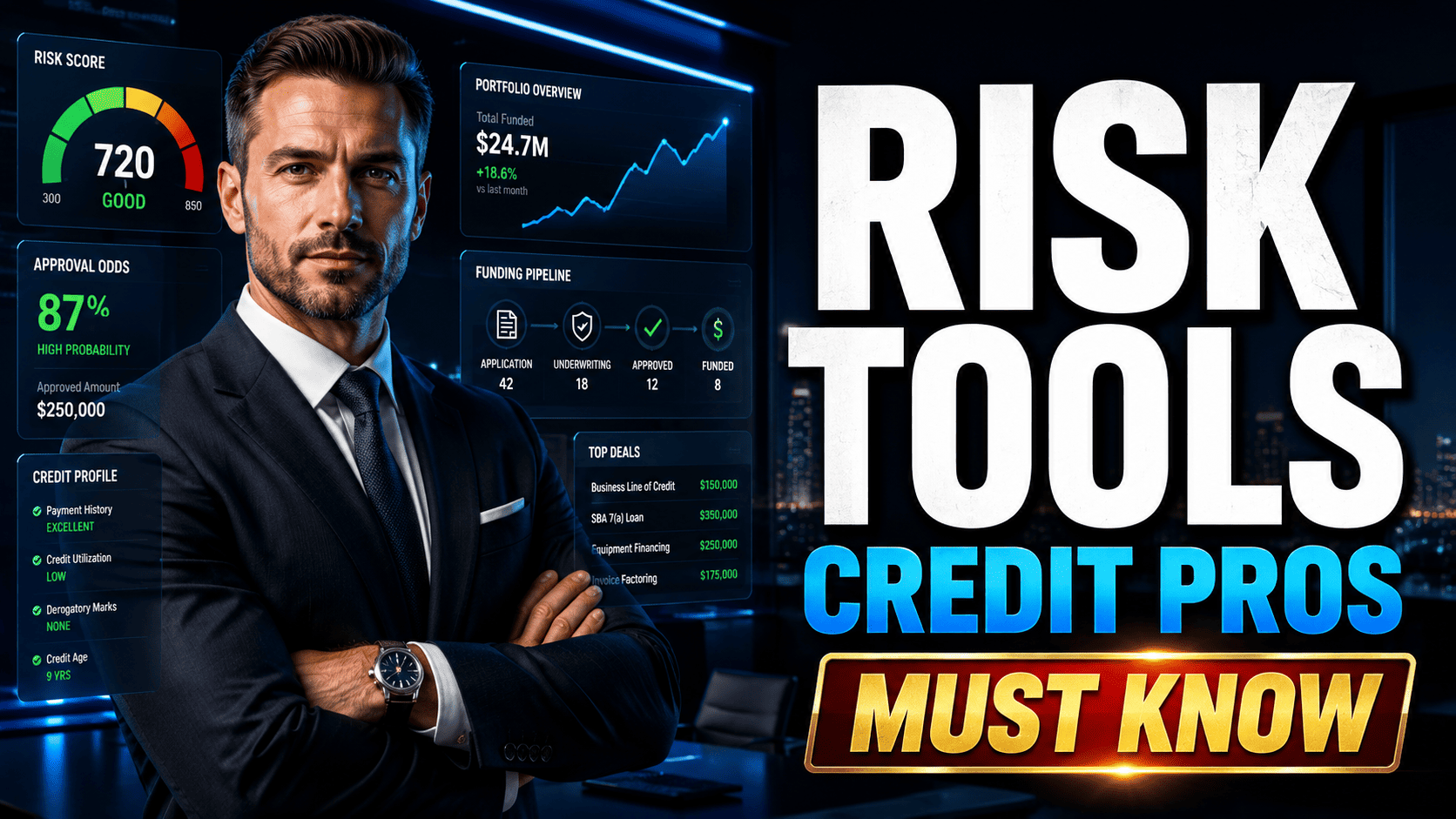 Financial Risk Management Tools Every Credit Consultant and Funding Broker Needs to Know