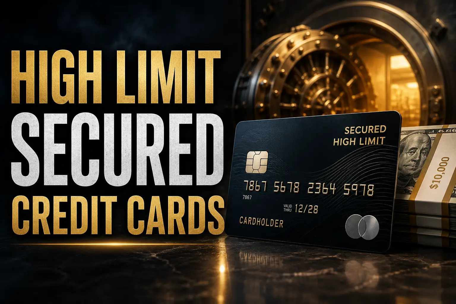High Limit Secured Credit Cards: How to Get a $5,000 Line Without Wasting Your Deposit