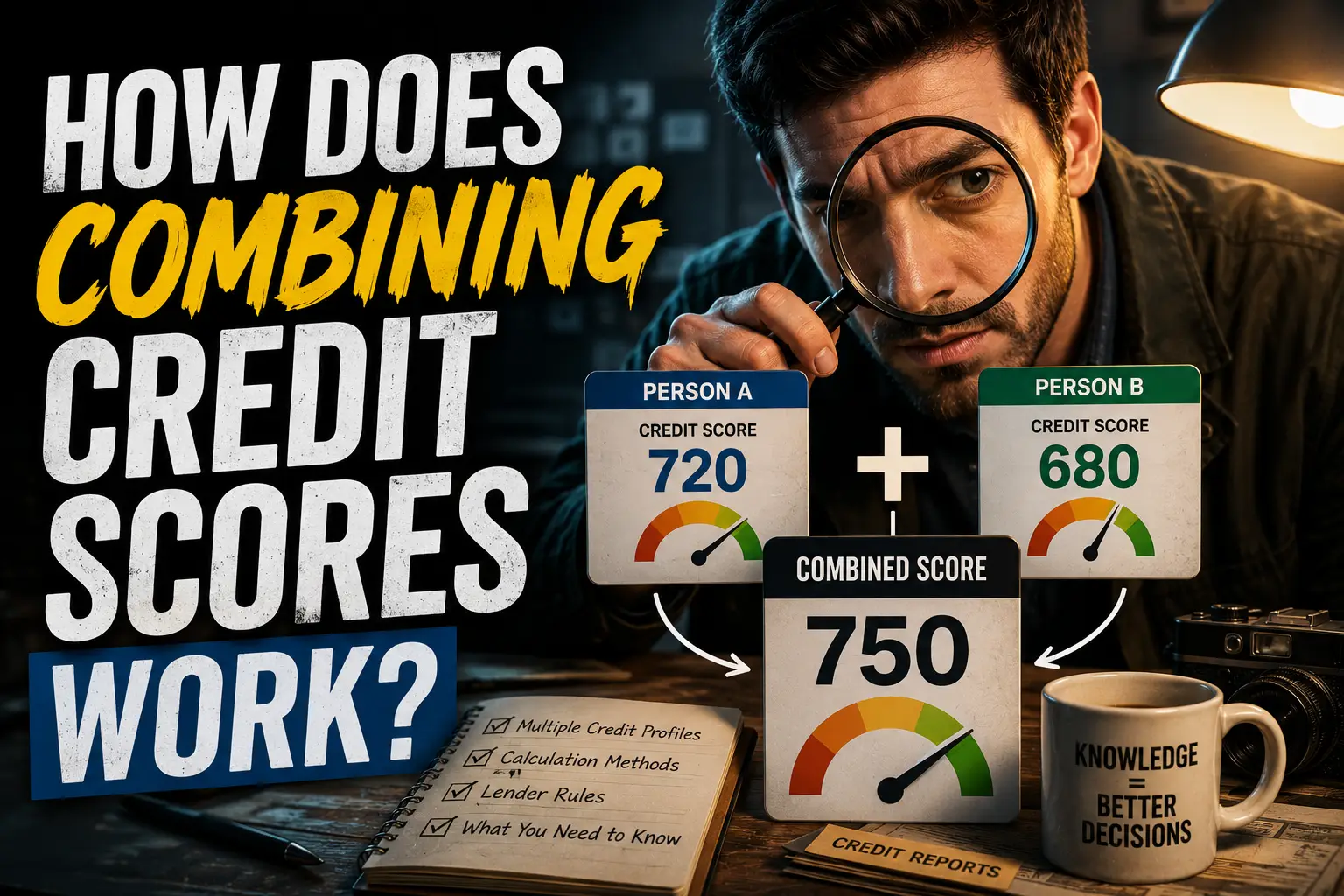 How Does Combining Credit Scores Work? The Complete Guide for Joint Borrowers in 2026